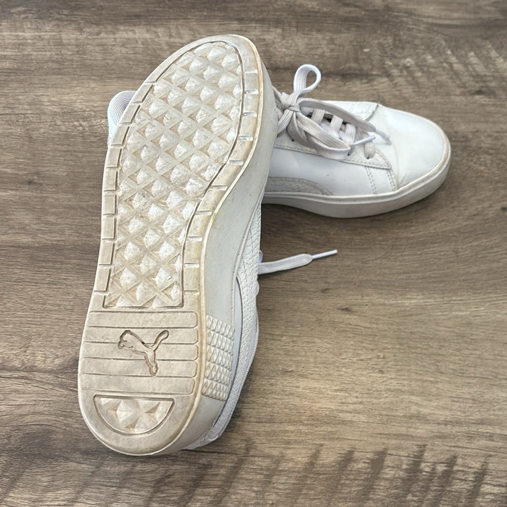 Puma soft foam white lace up sneakers size 7.5 - Picture 7 of 7